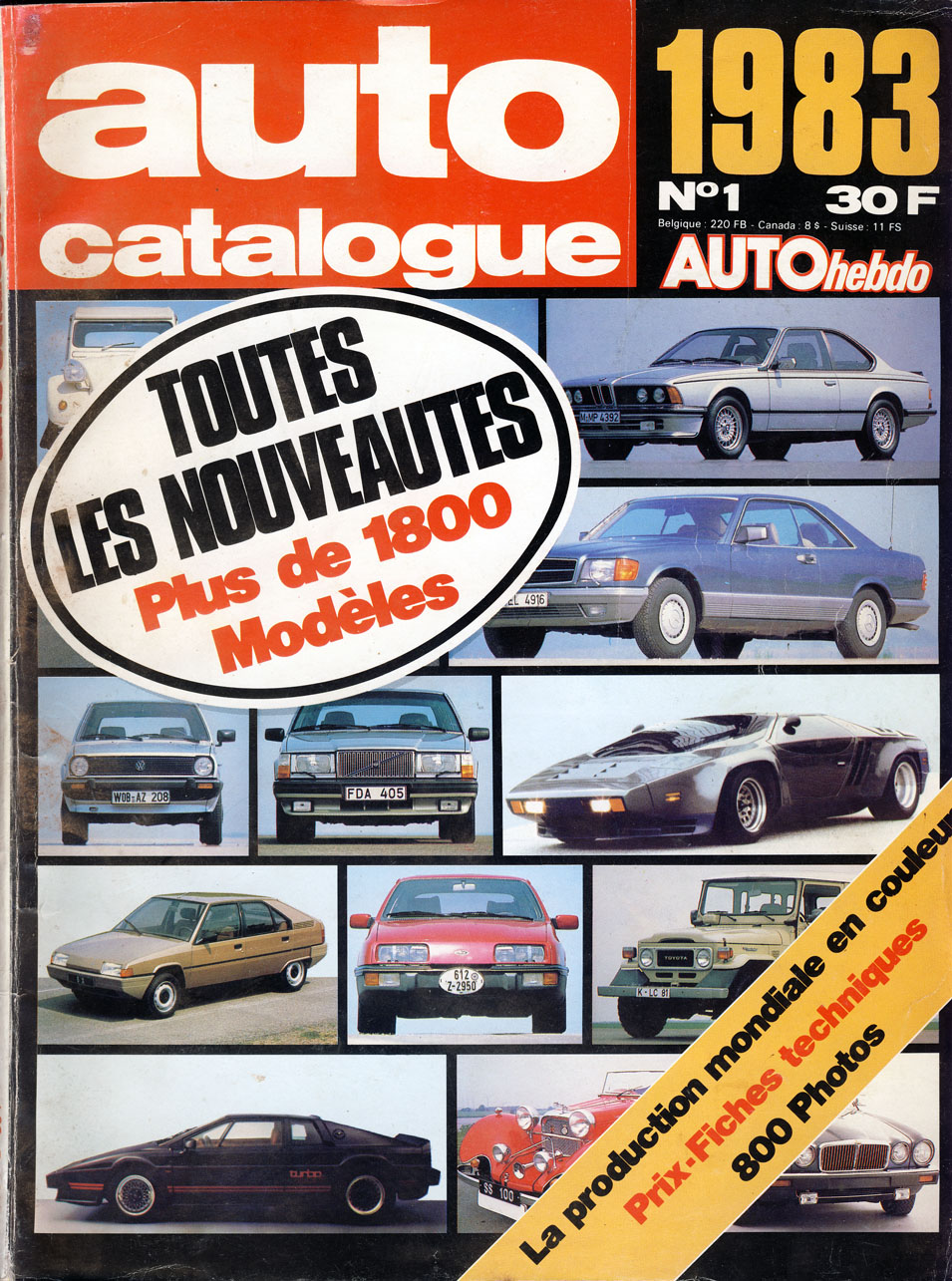 auto catalogue 1983