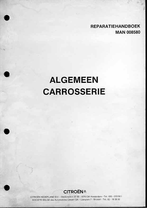 Citroen ALGEMENE CARROSERIE