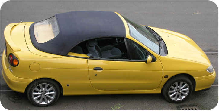 Renault Megane cabrio in 2002