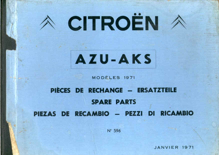 Citroen piecesetacheesZU-AKS
