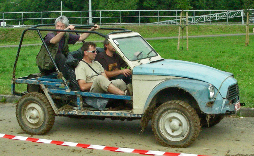 retro Citroen 2pk fun 